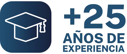 +25 Años de Experiencia