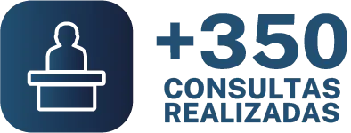 +350 Consultas Realizadas